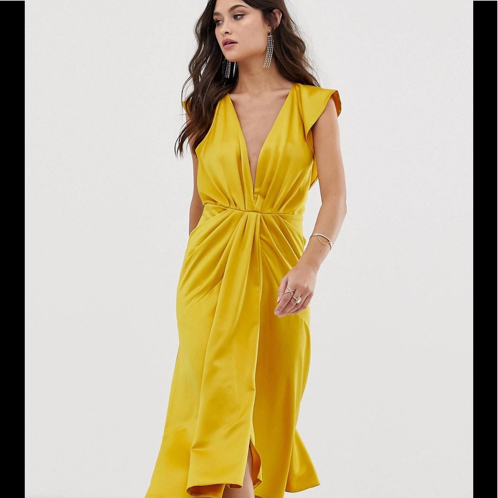 Backless Midi Dress